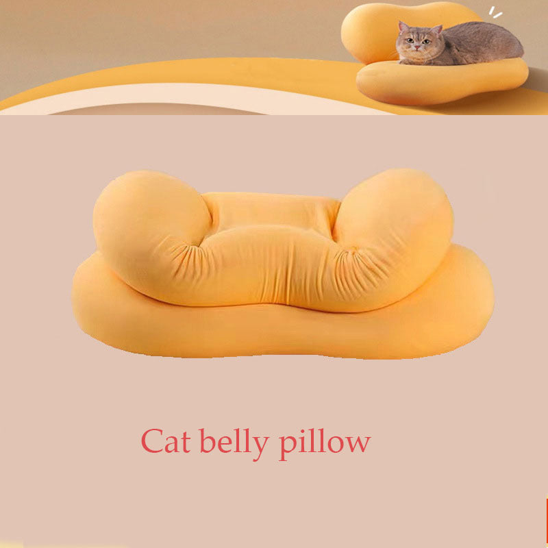 Cat Belly Pillow Memory Cushion Deep Sleep