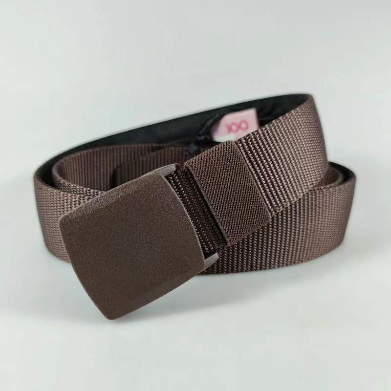 Nylon Woven Multifunctional Zipper Travel Canvas Money Hiding Belt