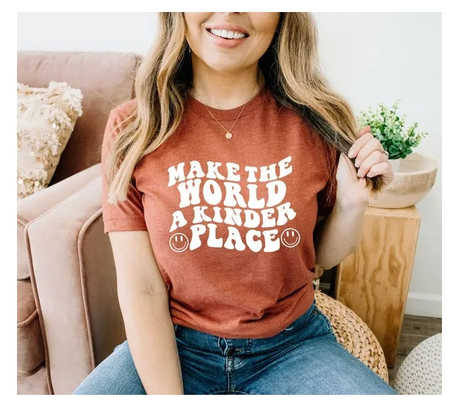 Make The World A Kinder Place, Smile Shirt